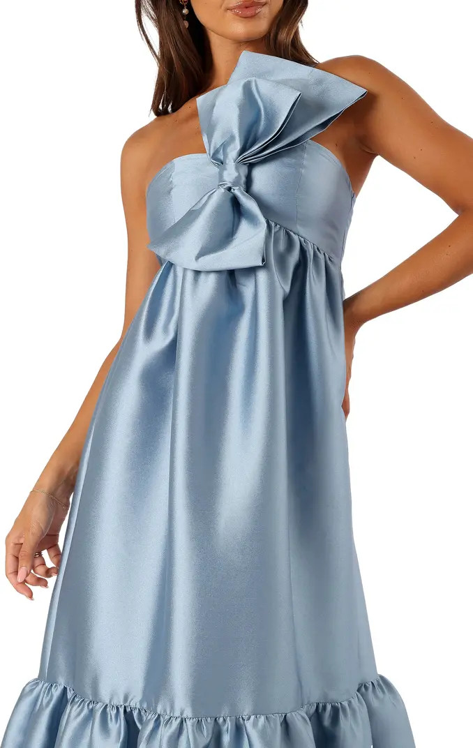 Betina Bow One-Shoulder Gown | Nordstrom