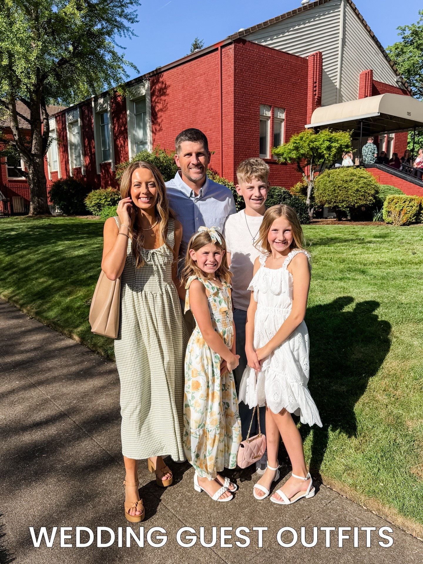 Spring affordable wedding guest outfits for mom and girls from Nordstrom Rack🤍 Linked our heels more me and the youth sizes for my girls  

#LTKmomlife #LTKKids #LTKWedding