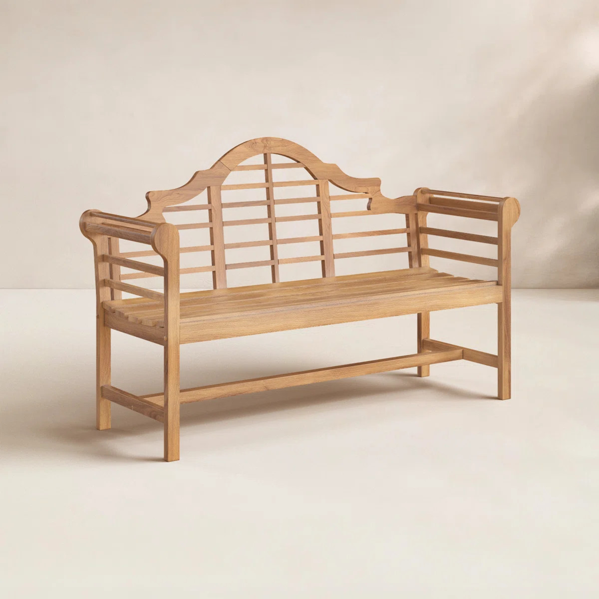 Bea Solid Wood Teak Outdoor Bench | Wayfair North America