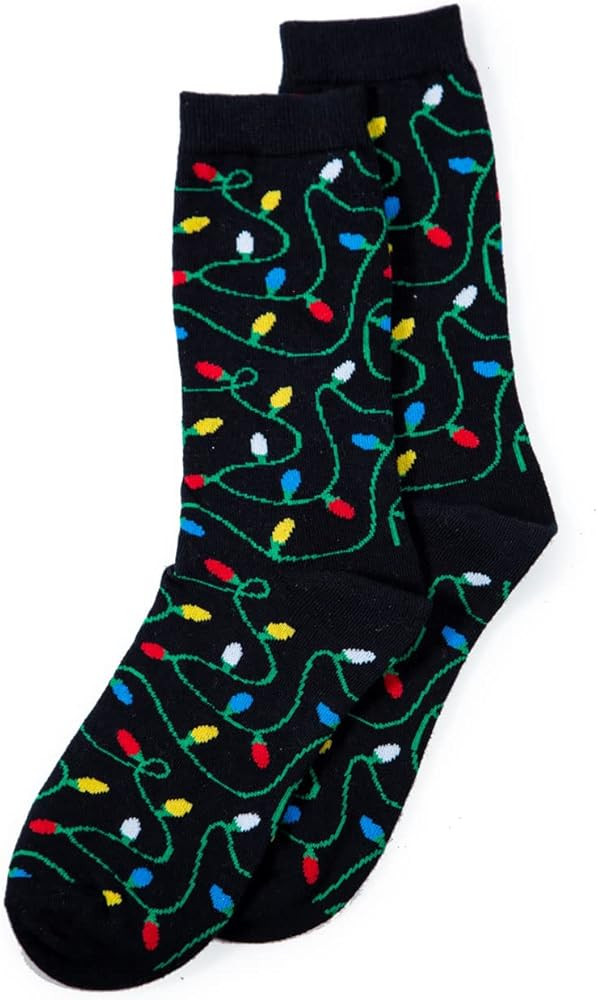 Tipsy Elves Christmas Socks for Women - Fun and Festive Holiday Patterns - Knee High and Crew Soc... | Amazon (US)