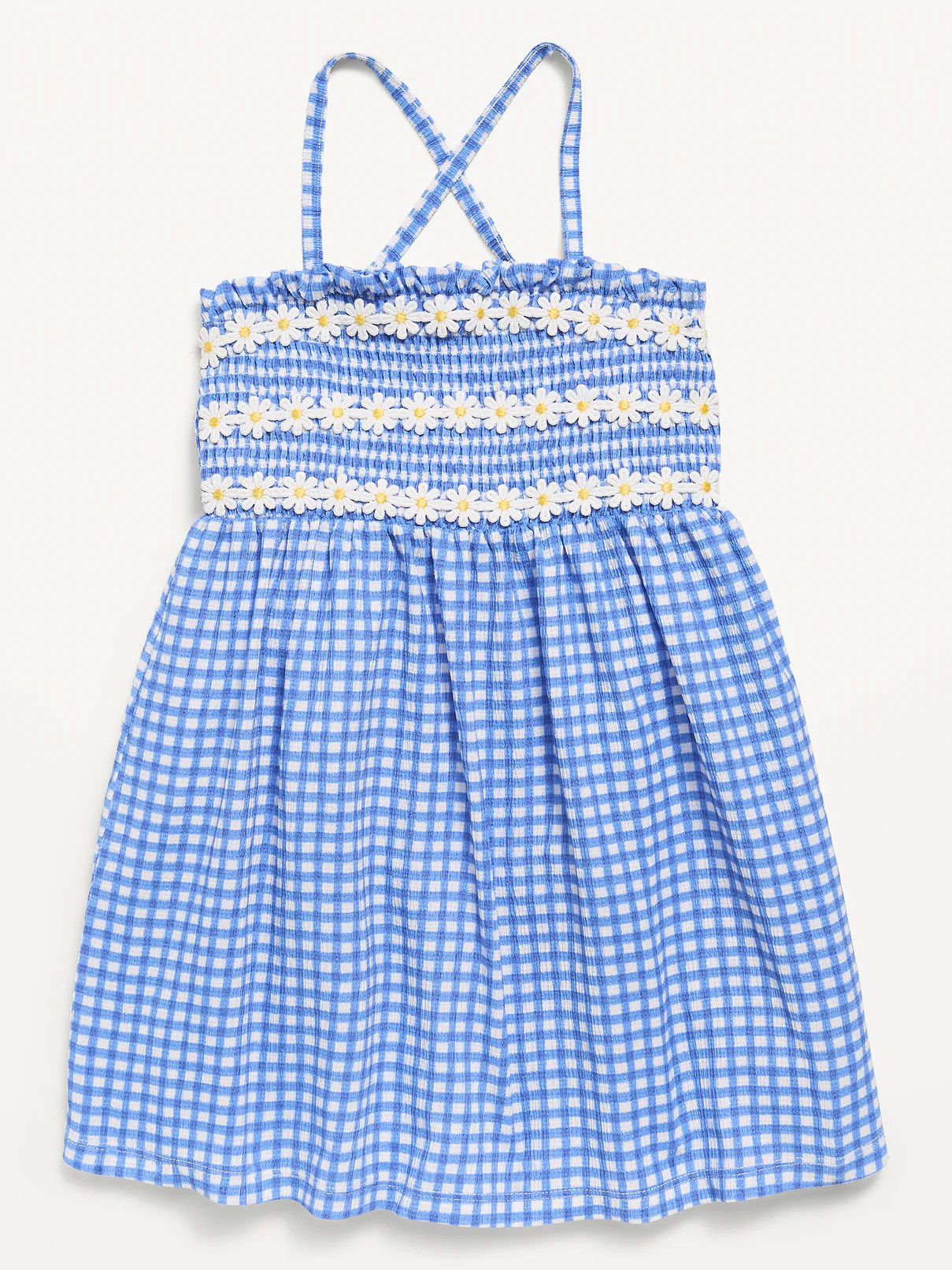 Sleeveless Smocked Dress for Toddler Girls | Old Navy (US)