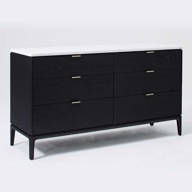 Parker 6-Drawer Dresser (58"–72") | West Elm (US)
