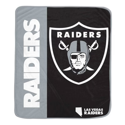 NFL Las Vegas Raiders Ultra Soft Tailgate Throw Blanket | Target