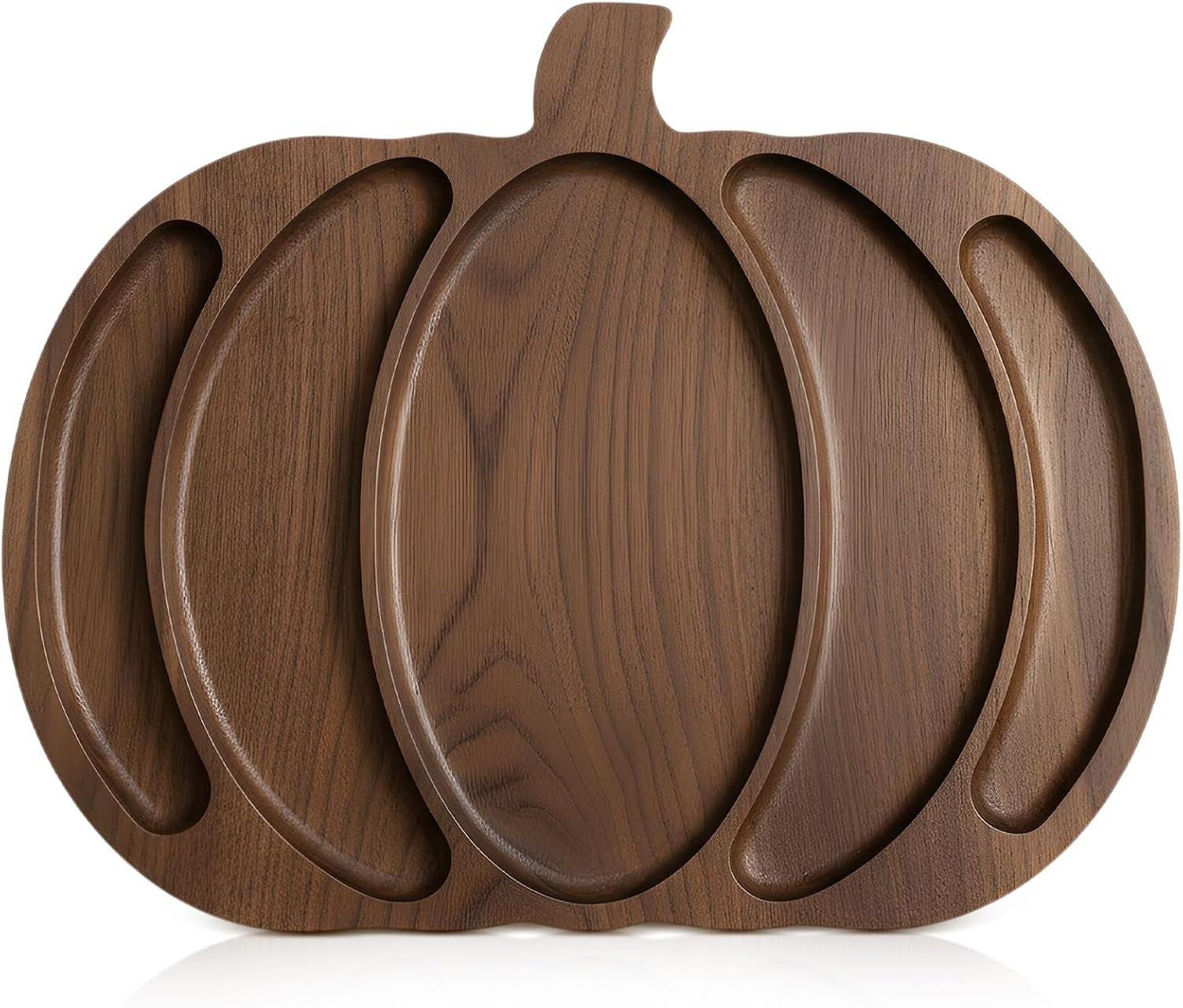 Sliner Pumpkin Charcuterie Board Wooden Fall Serving Platter Tray Dishes | Amazon (US)
