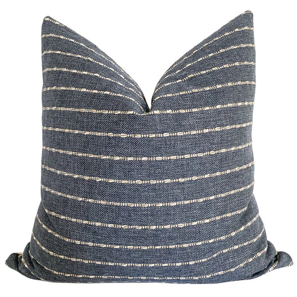 Eloa Blue Pillow Cover | Hackner Home (US)