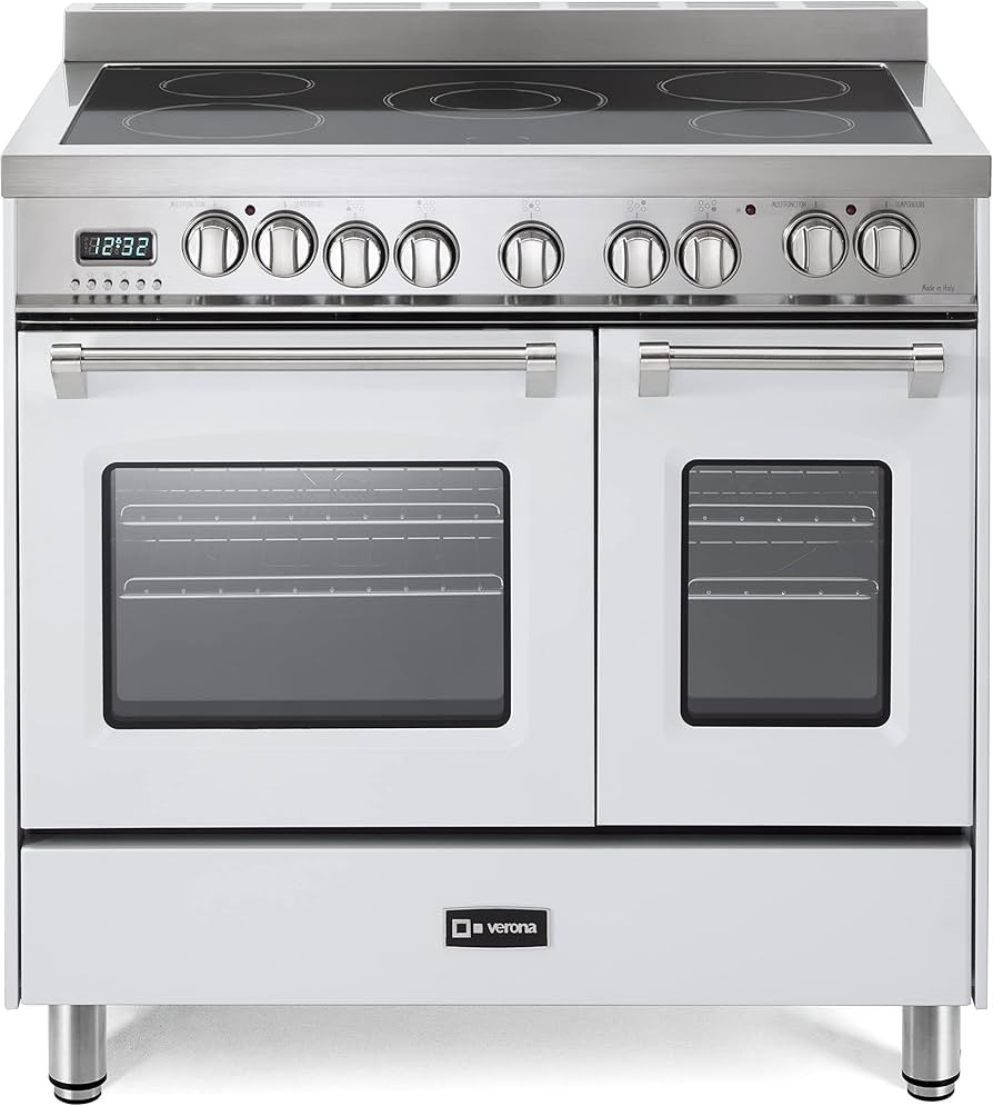 Verona Prestige Series VPFSEE365DW 36 Inch All Electric Freestanding Range Double Oven Convection... | Amazon (US)