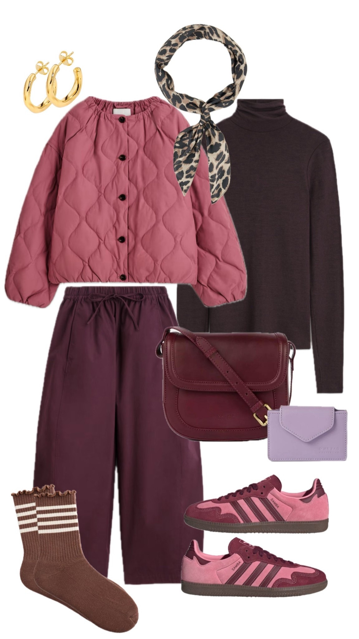 Barrel Jeans in Bordeaux und Steppjacke in rosa - Perfect Match! 

#LTKdeutschland #LTKshoes
