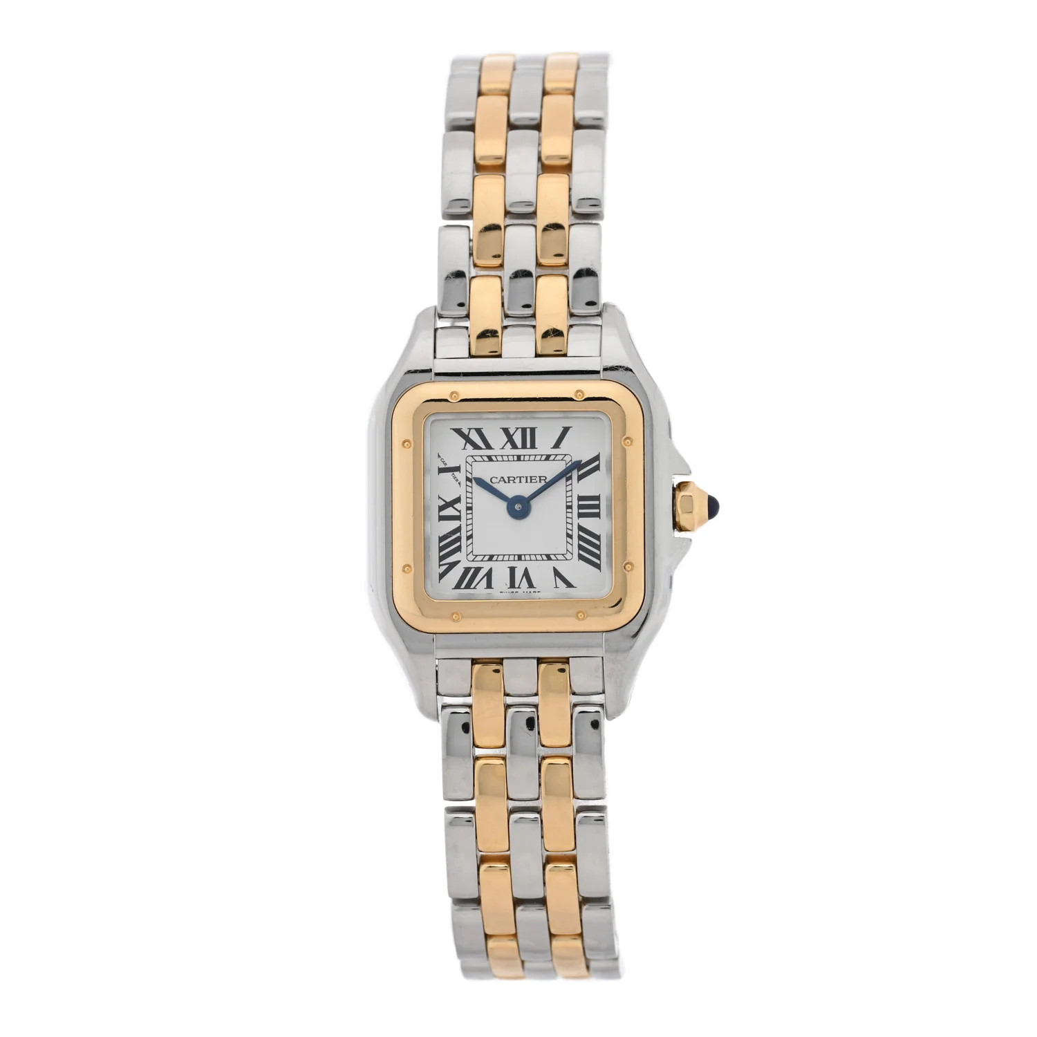 Stainless Steel 18K Yellow Gold 23mm Panthere Quartz Watch | FASHIONPHILE (US)