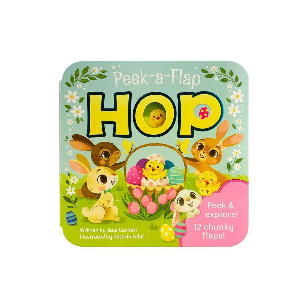 Hop - (Peek-A-Flap Board Book) by Jaye Garnett (Board Book) | Target