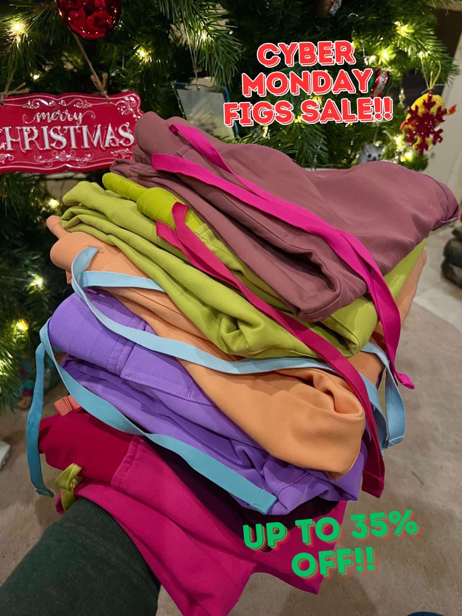 Figs Cyber Monday Sale!! There are some awesome discounts on scrubs, under scrub tops, jackets and more! The two new holiday colors are also on sale - Shocking Pink and Evergreen!! 🩷💚
I have linked my favorite finds - Happy Shopping!! #Wearfigs 

#LTKHoliday #LTKCyberWeek #LTKGiftGuide