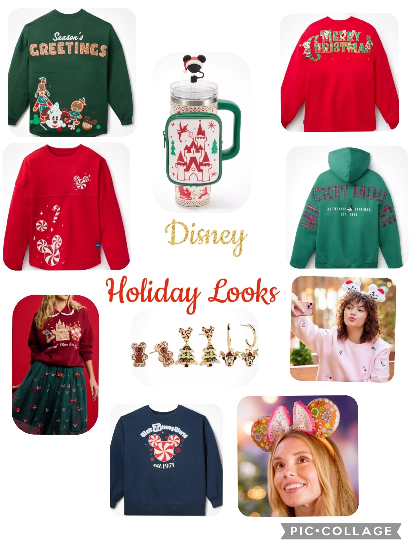 Disney holiday looks are in! Get gingerbread, classic Disney, peppermint and snowmen this holiday season!! I definitely need that cup!!

#LTKHoliday #LTKFindsUnder100 #LTKStyleTip