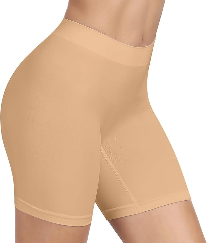 BESTENA Slip Shorts Womens Comfortable Seamless Smooth Slip Shorts for Under Dresses | Amazon (US)