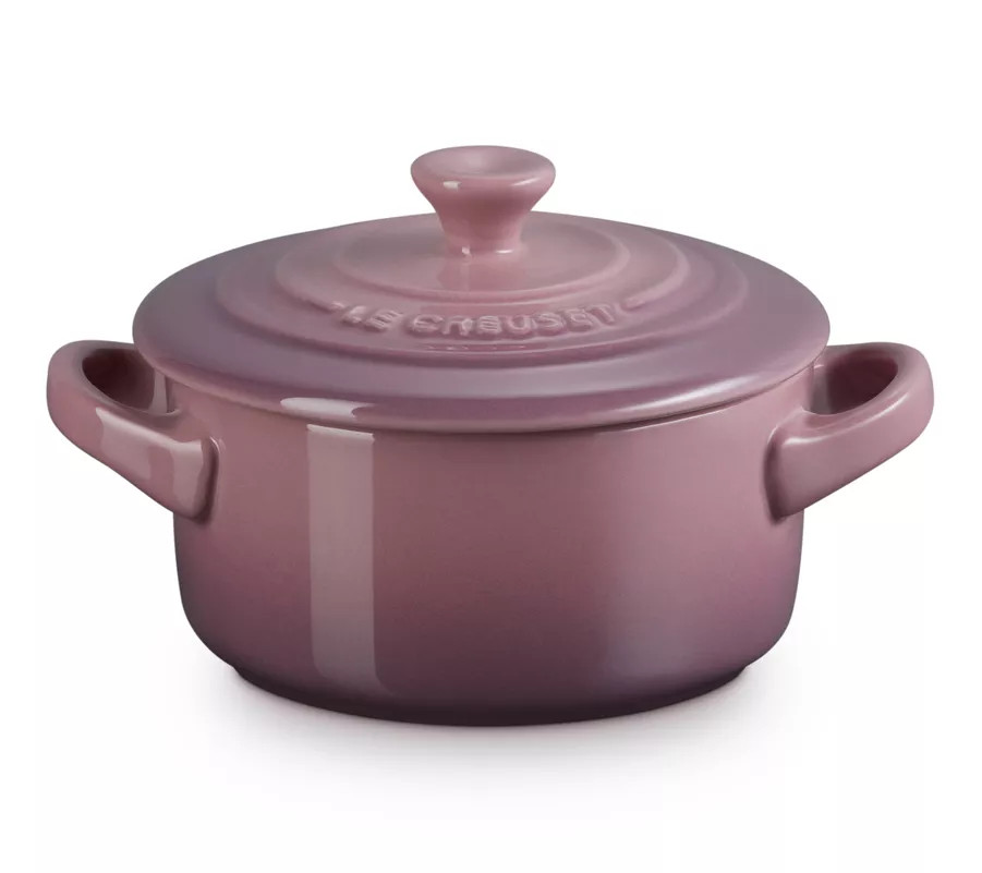 Le Creuset 8-oz Stoneware Mini Cocotte - QVC.com | QVC