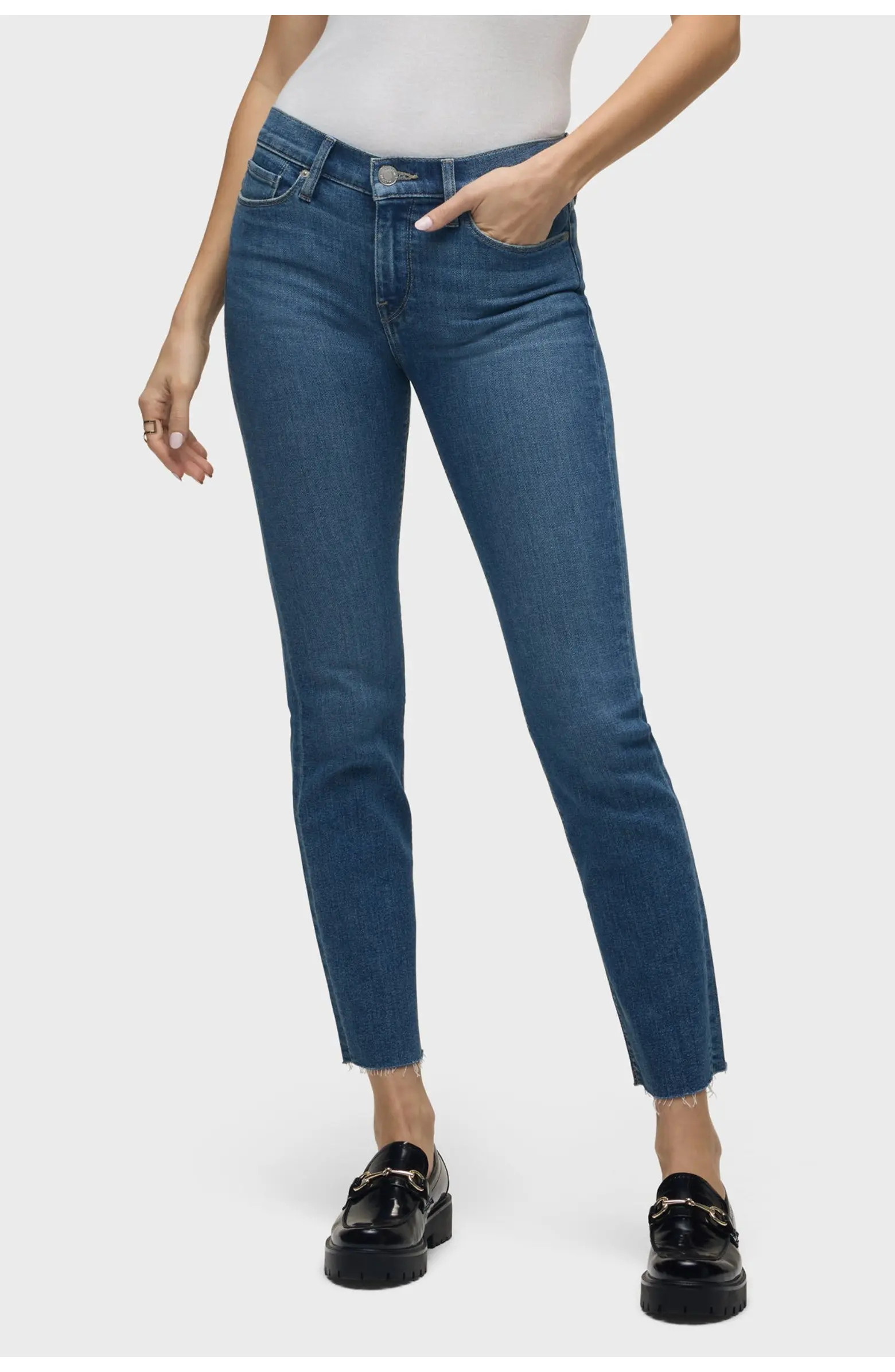 Nico Mid-Rise Straight Crop | Nordstrom