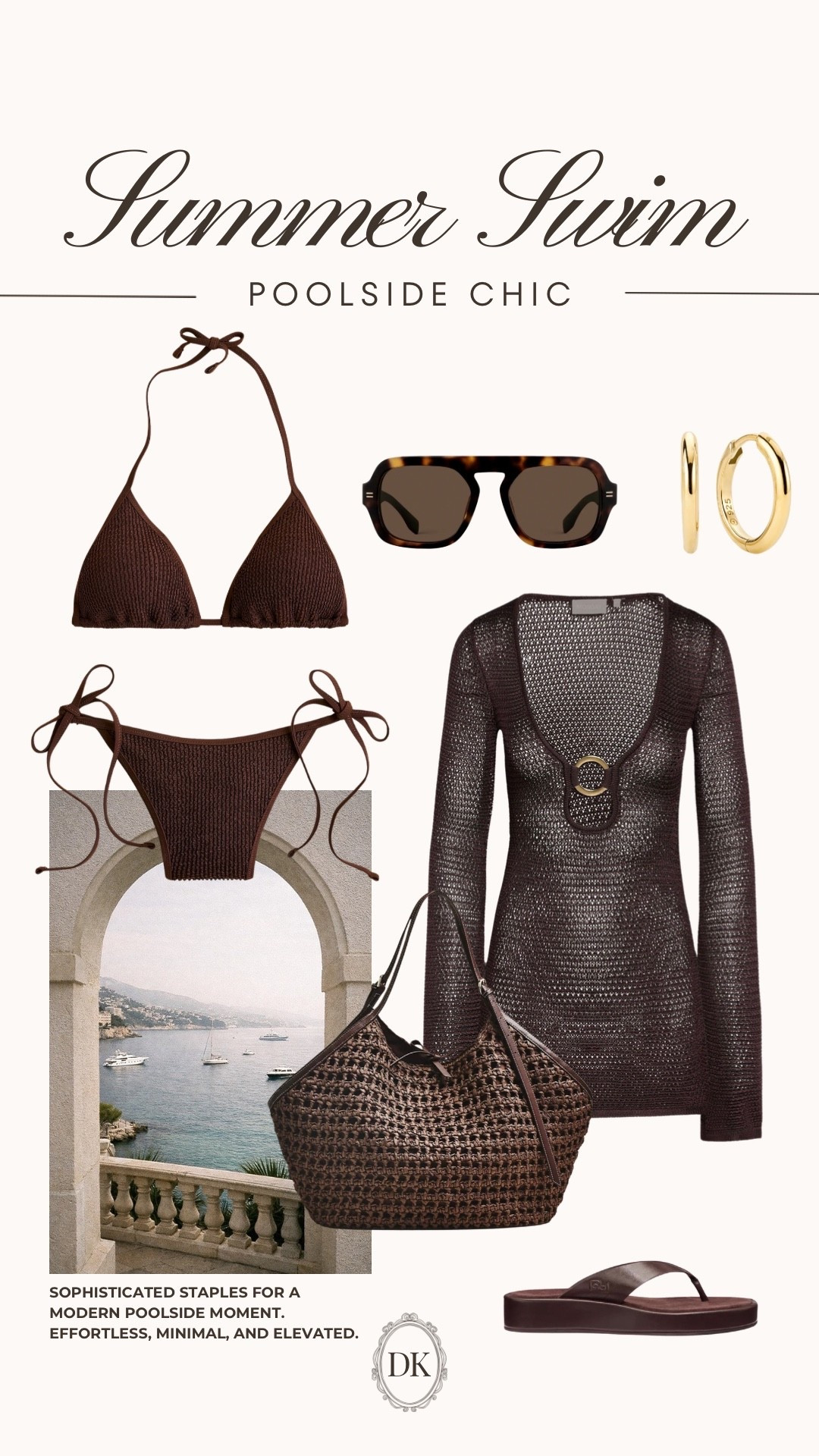 Poolside Swim 🤎🌊

#LTKSwim #LTKTravel