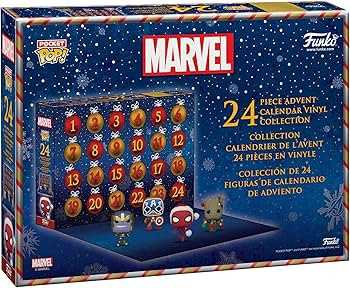 Funko Pop! Advent Calendar: Marvel - Holiday, Multicolor, One Size | Amazon (US)