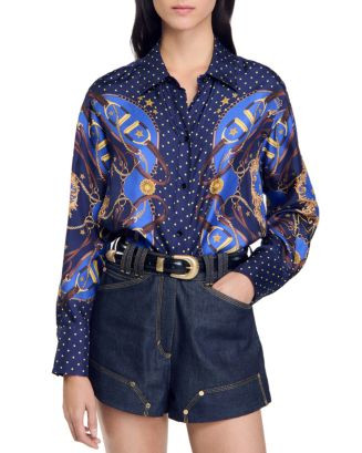 Carmen Silk Blouse | Bloomingdale's (US)