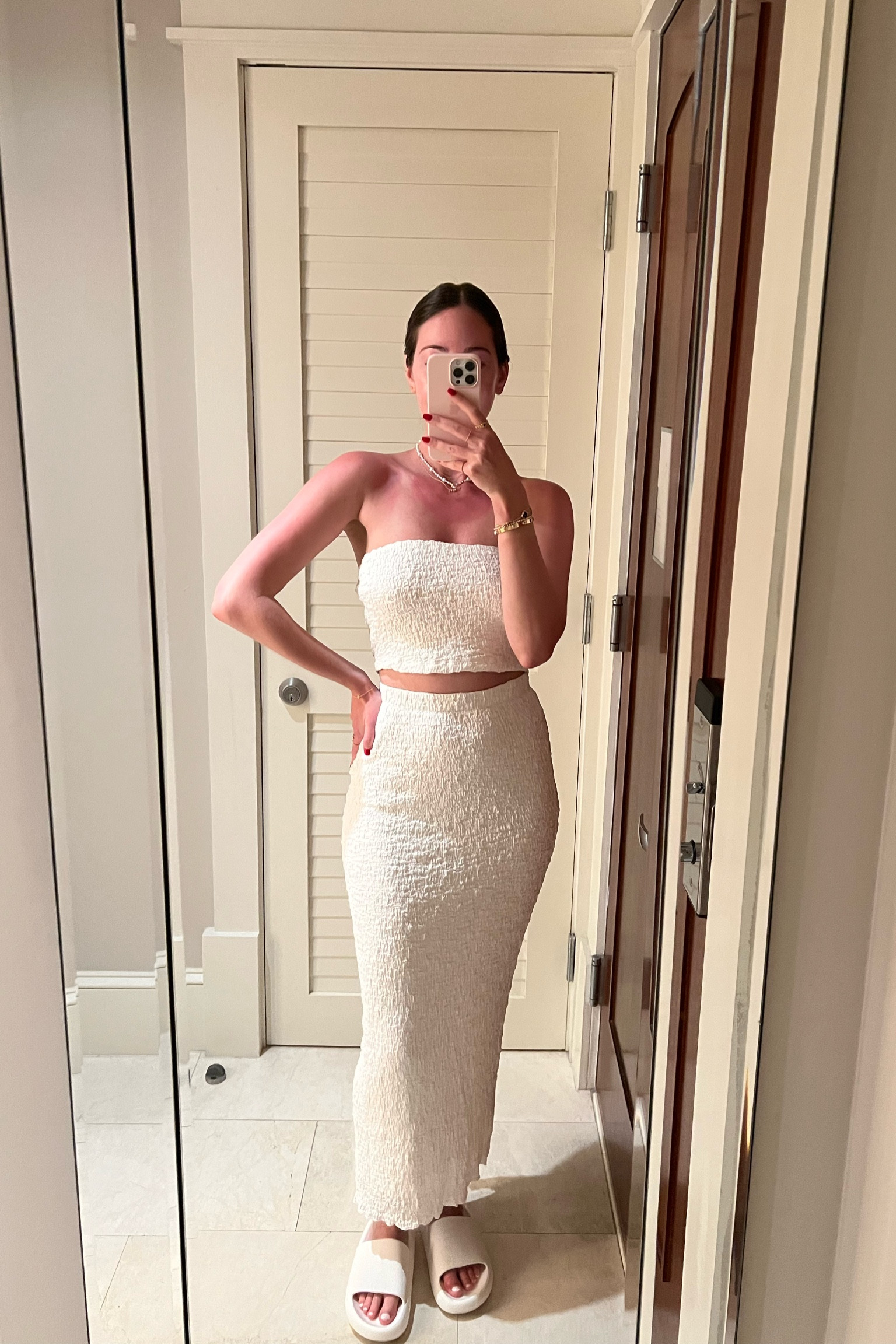 Dinner outfit 🤍🥂 obsessed with this Princess Polly set
Size- 4

Vacation outfit, white set, beach vacation, beach trip, white skirt, two-piece set, date night




#LTKunder100 #LTKtravel #LTKSeasonal