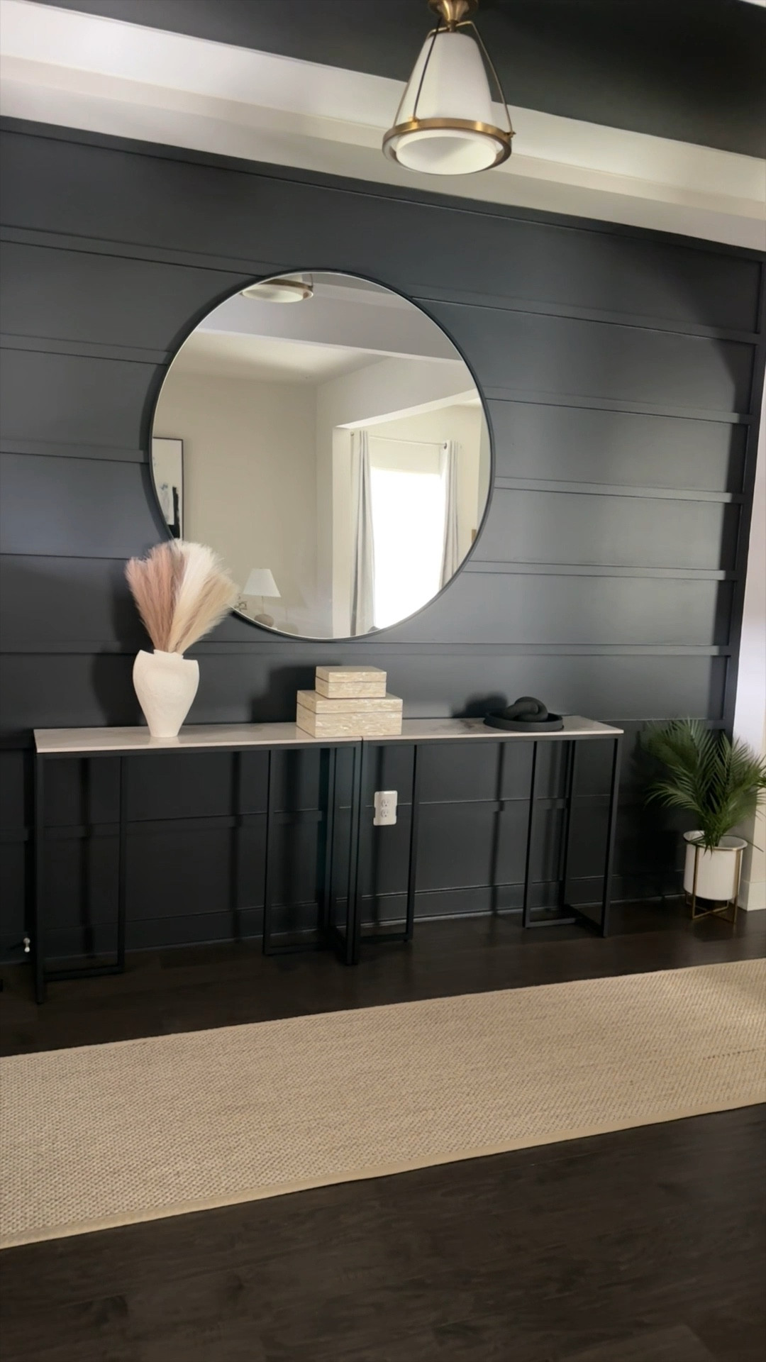 Snag this stunning piece while it’s still on sale!

I’ve been updating our entryway with moody paint including painting the accent wall, baseboards, and the front door.  This sleek new console table was the perfect luxe-for-less find to elevate this space even more!

#LTKFallSale #LTKHome #LTKSaleAlert