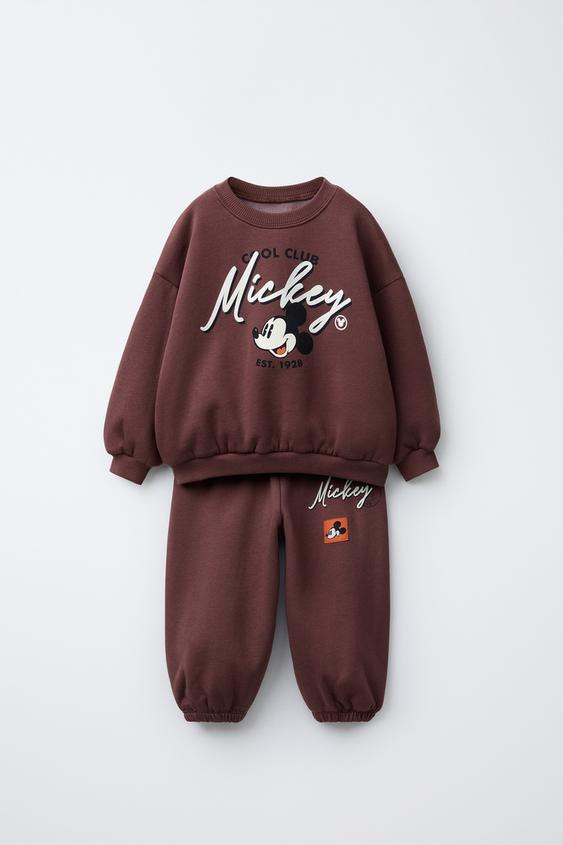 MICKEY MOUSE © DISNEY JOGGING SWEATSHIRT AND JOGGER PANTS SET | Zara US