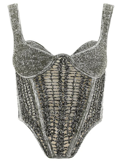 "Crochet" corset | Baltini