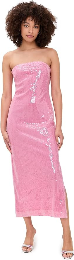 endless rose Women's Strapless Sequins Maxi Dress | Amazon (US)