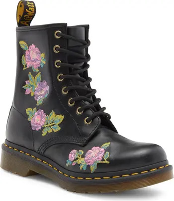 1460 Vonda II Flower Embroidered Boot (Women) | Nordstrom Rack