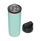 YETI Rambler 18 oz Bottle, Vacuum Insulated, Stainless Steel with Chug Cap, Seafoam | Amazon (US)