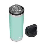 YETI Rambler 18 oz Bottle, Vacuum Insulated, Stainless Steel with Chug Cap, Seafoam | Amazon (US)