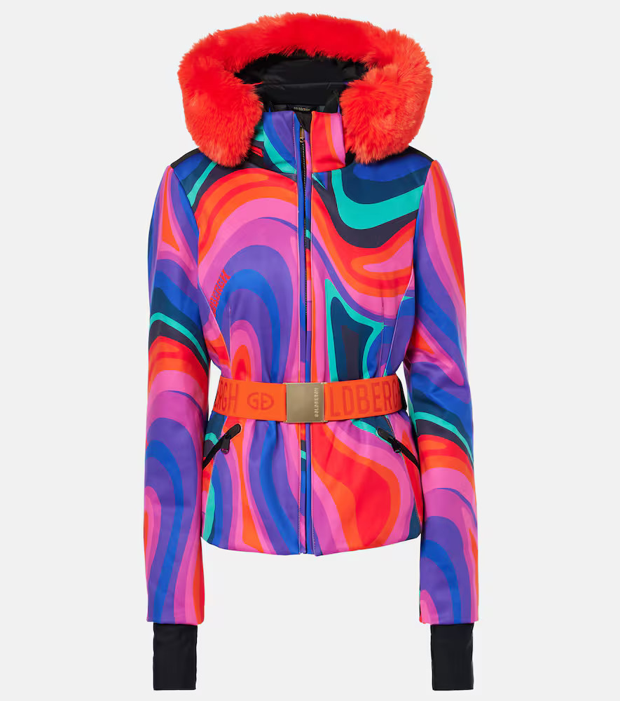 Goldbergh Muse faux fur-trimmed ski jacket | Mytheresa (US/CA)