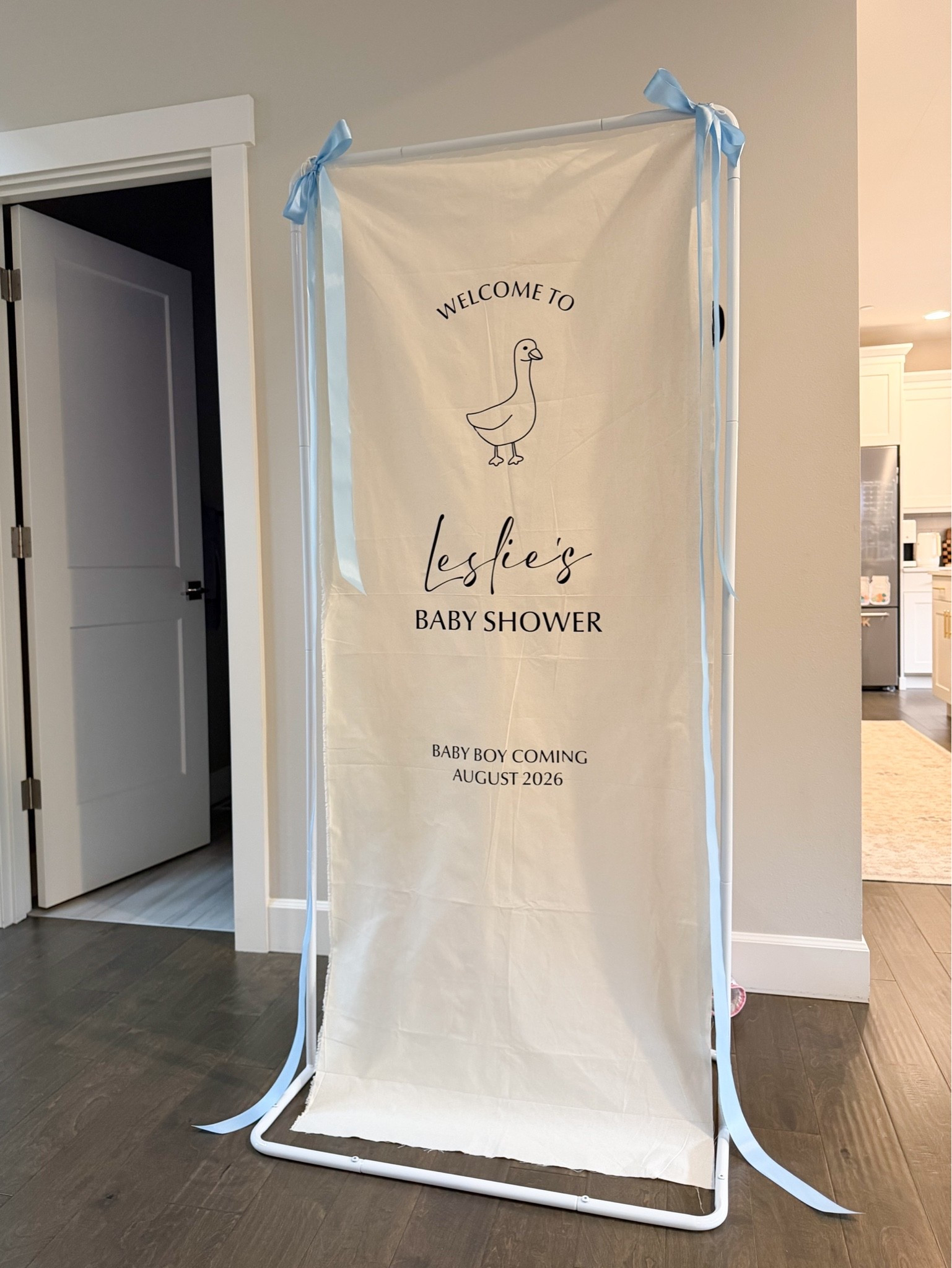 DIY fabric linen cotton baby shower sign - a silly goose is almost on the loose theme!

Fabric, Cricut maker 3, Cricut tools, sign holder, ribbon, scissors

#LTKsummer #LTKhome #LTKmaternity