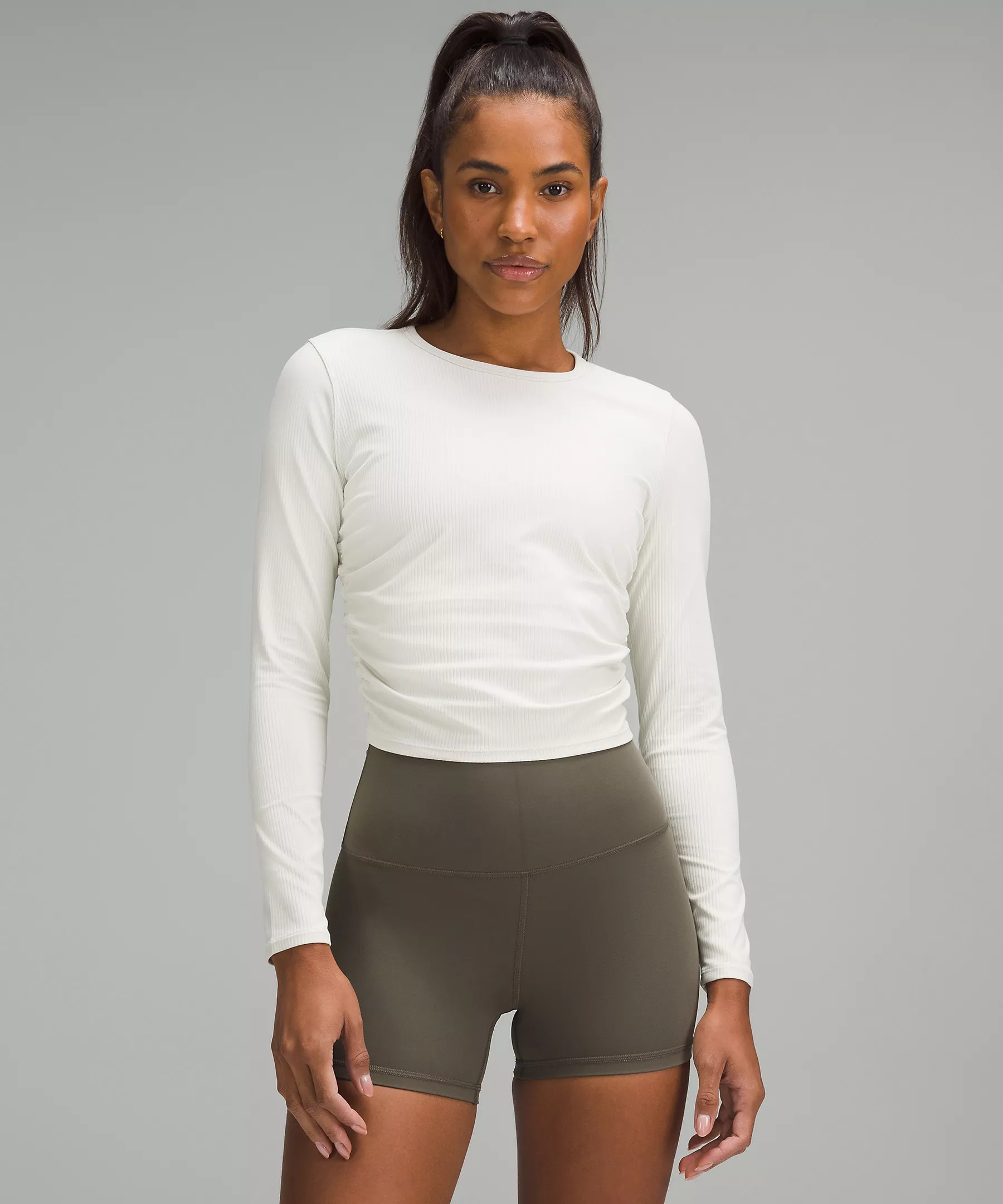 All It Takes Ribbed Nulu Long-Sleeve Shirt | Lululemon (US)