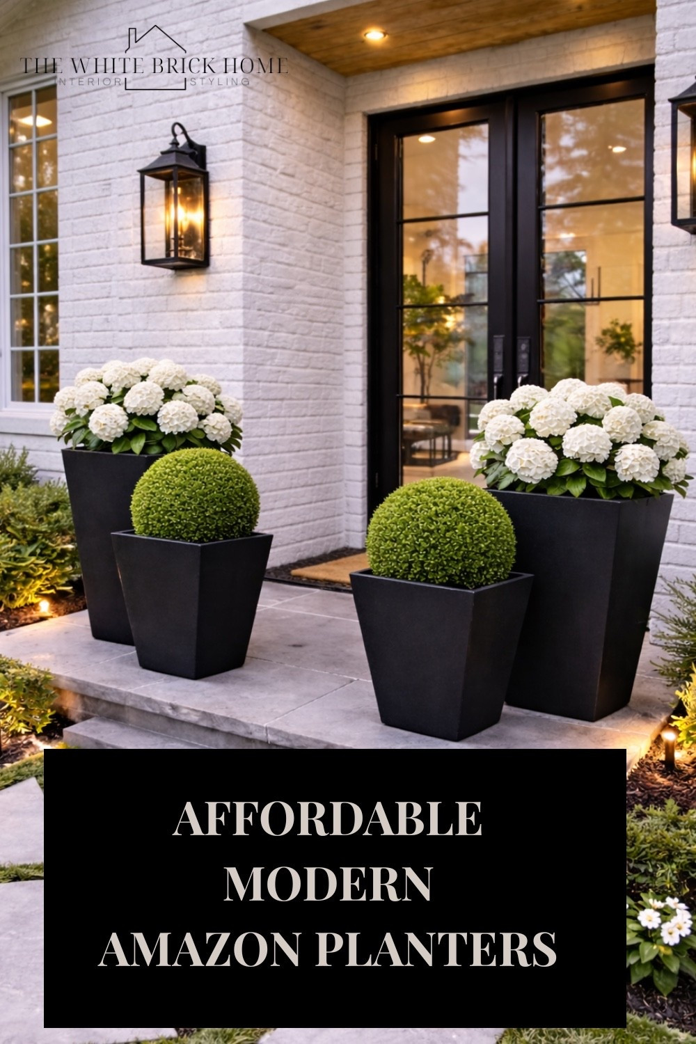 An elevated front entry doesn’t have to come with a luxury price tag. Amazon finds for the win!
These modern black planters bring instant curb appeal, framing your doorway with lush greenery and clean lines. Even better, they’re affordable Amazon finds, proving that beautiful design can be both stylish and budget-friendly.

Amazon, Amazon home, modern traditional home, home decor, outdoor flower pots, outdoor flower planters, planter, front entry, entry way, white brick home, home design, outdoor decor, outdoor design, patio decor, porch decor, outdoor living, Amazon outdoor decor, Amazon home, Amazon outdoor patio, Amazon home finds, home decor ideas, home design, entry way decor, entry way design, home finds, Amazon, Amazon ideas 



#LTKHome #LTKSpringSale #LTKSeasonal