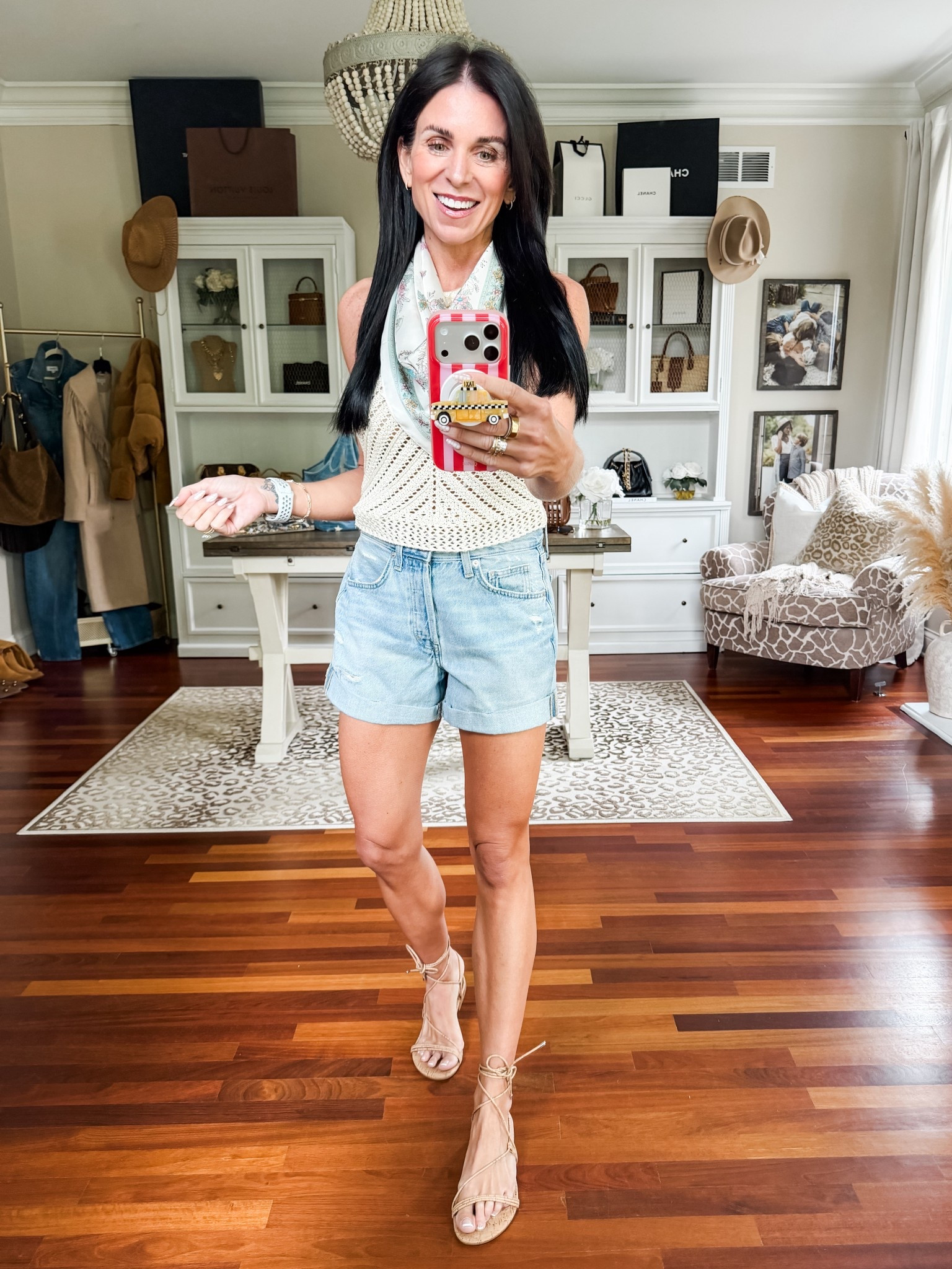 Love these Jean shorts from @Target 
Small top
2 shorts 

#LTKSeasonal #LTKootd #LTKmomlife