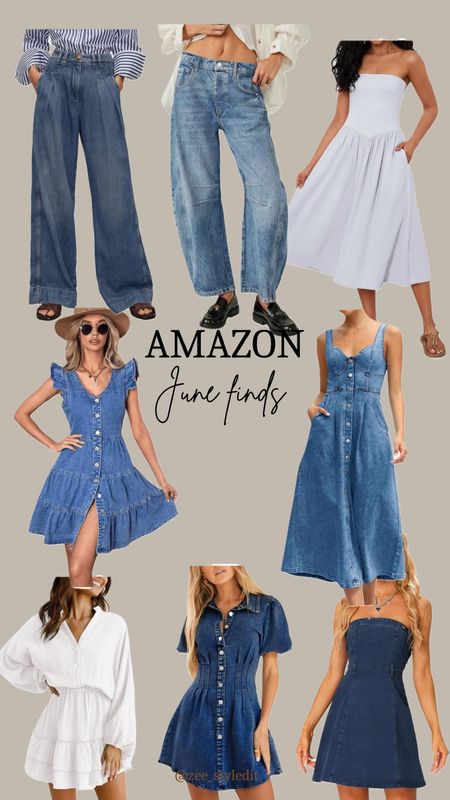 Amazon what’s in my cart🤌🏻
I’ve bee loving the denim from Amazon! Ordered everything in a size small.  The jeans are a size 4


#LTKFindsUnder50 #LTKStyleTip #LTKU
