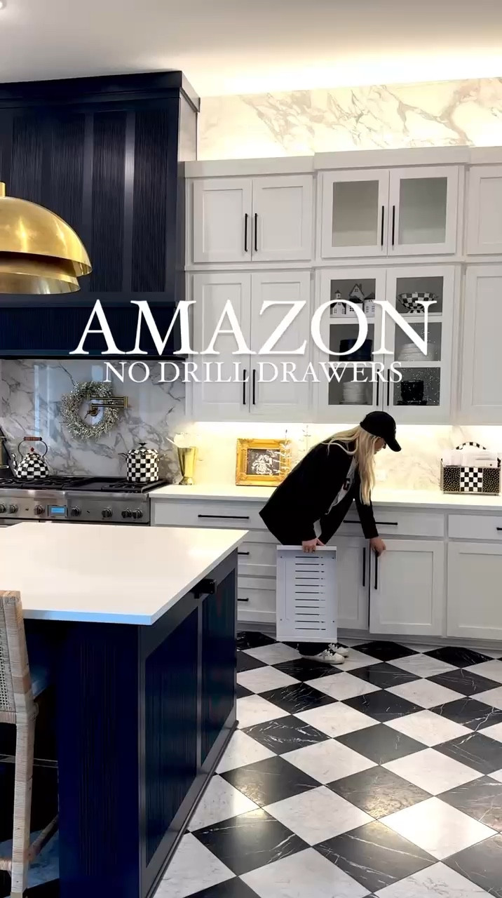 These Amazon no drill drawers make kitchen organization so easy! 

Amazon finds, kitchen, kitchen organization, modern home, organizer, home decor

#LTKFindsUnder50 #LTKHome #LTKVideo