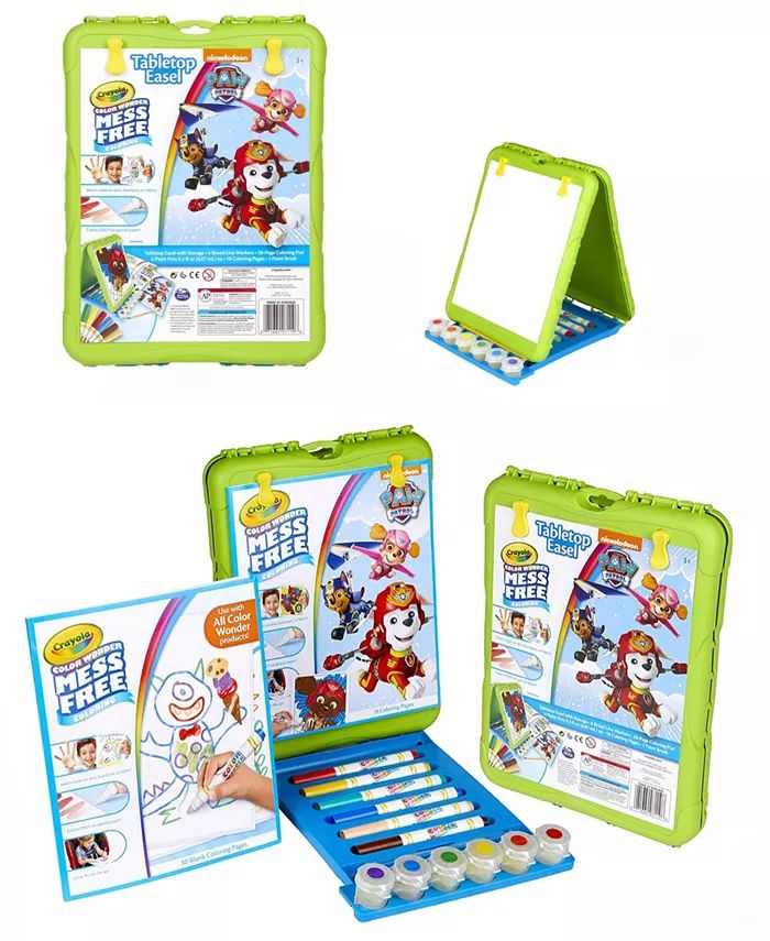Crayola Paw Patrol Easel Traveling System - Macy's | Macy's