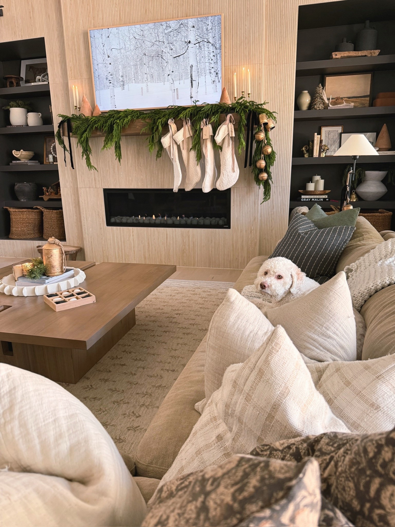 Christmas at Home ✨🎄
Our home is officially dressed for the holidays — cozy textures, natural greenery, and timeless neutrals that bring such a peaceful warmth this season. I love mixing modern and classic pieces to keep everything feeling fresh yet inviting. 🤍

Shop all my holiday home decor, garland, stockings, and cozy finds here ➡️ 

#porcheandco #modernclassicstyle #christmasdecor #neutralchristmas #holidayhomedecor #cozyhomeinspo #ltkholiday #ltkhome #ltkchristmas #christmasmantel #christmashomedecor


#LTKHome #LTKHoliday #LTKSeasonal