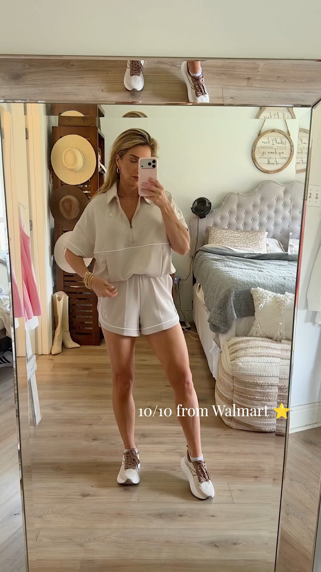Obsessed. This matching shorts set from Walmart is literally perfect. 🙌🏻

Summer outfits, sneakers, athleticwear, casual weekend shorts outfit, activewear, running errands outfit, short sleeve pullover

#LTKdayinmylife #LTKootd #LTKActive