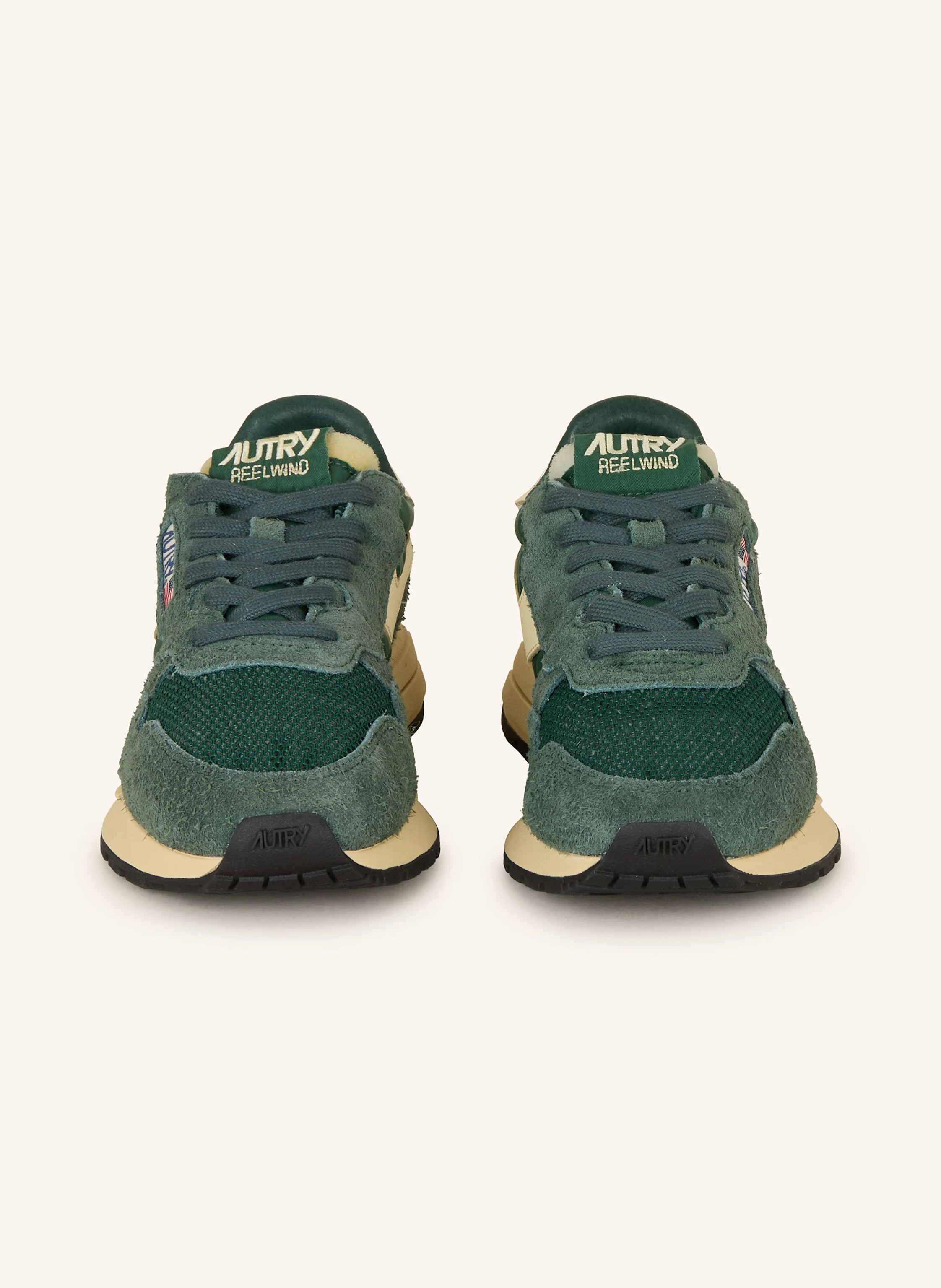 AUTRY Sneaker REELWIND LOW UT in grün / ecru | Breuninger (DACH)
