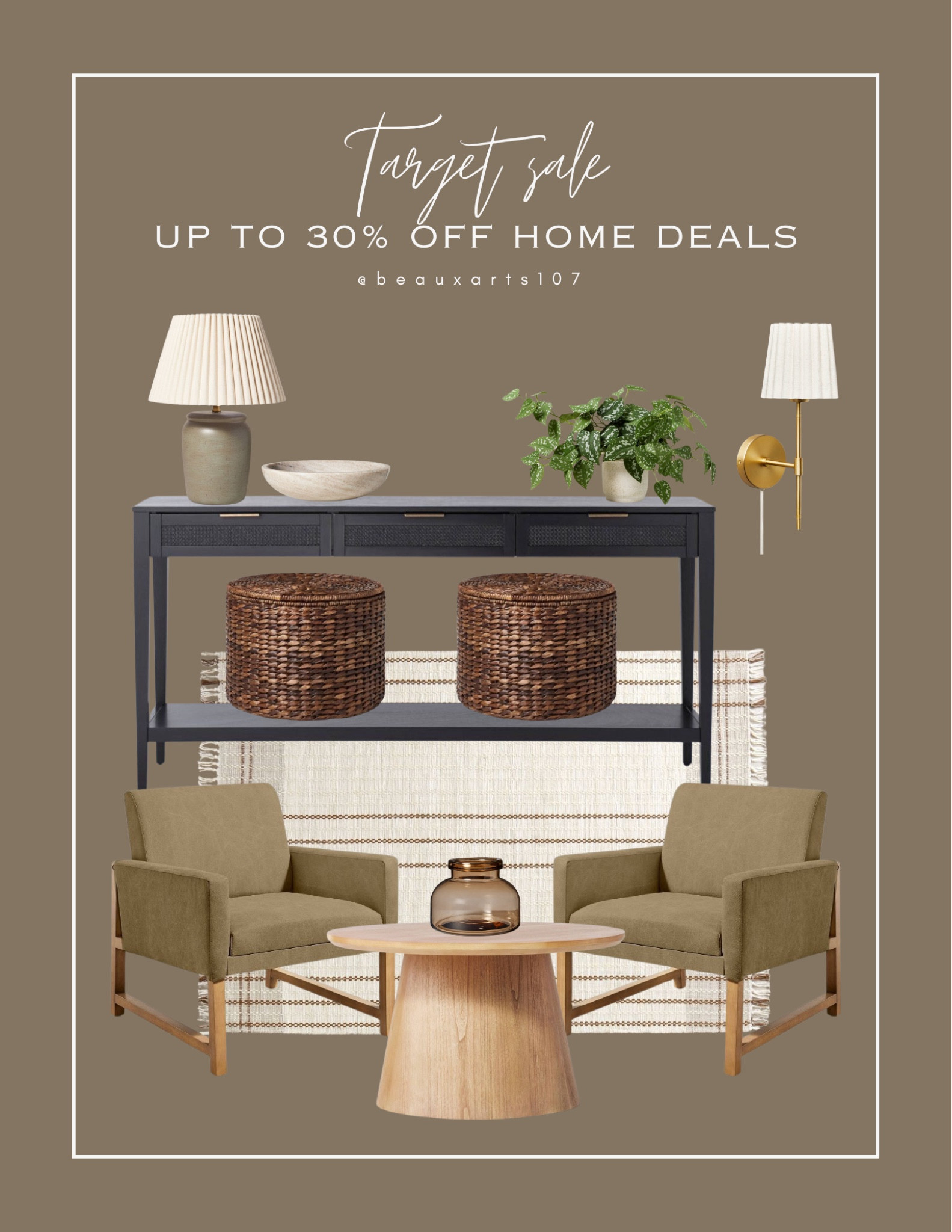 Save up to 30% off furniture and decor!!! 

#LTKSummerSales #LTKHome #LTKSaleAlert