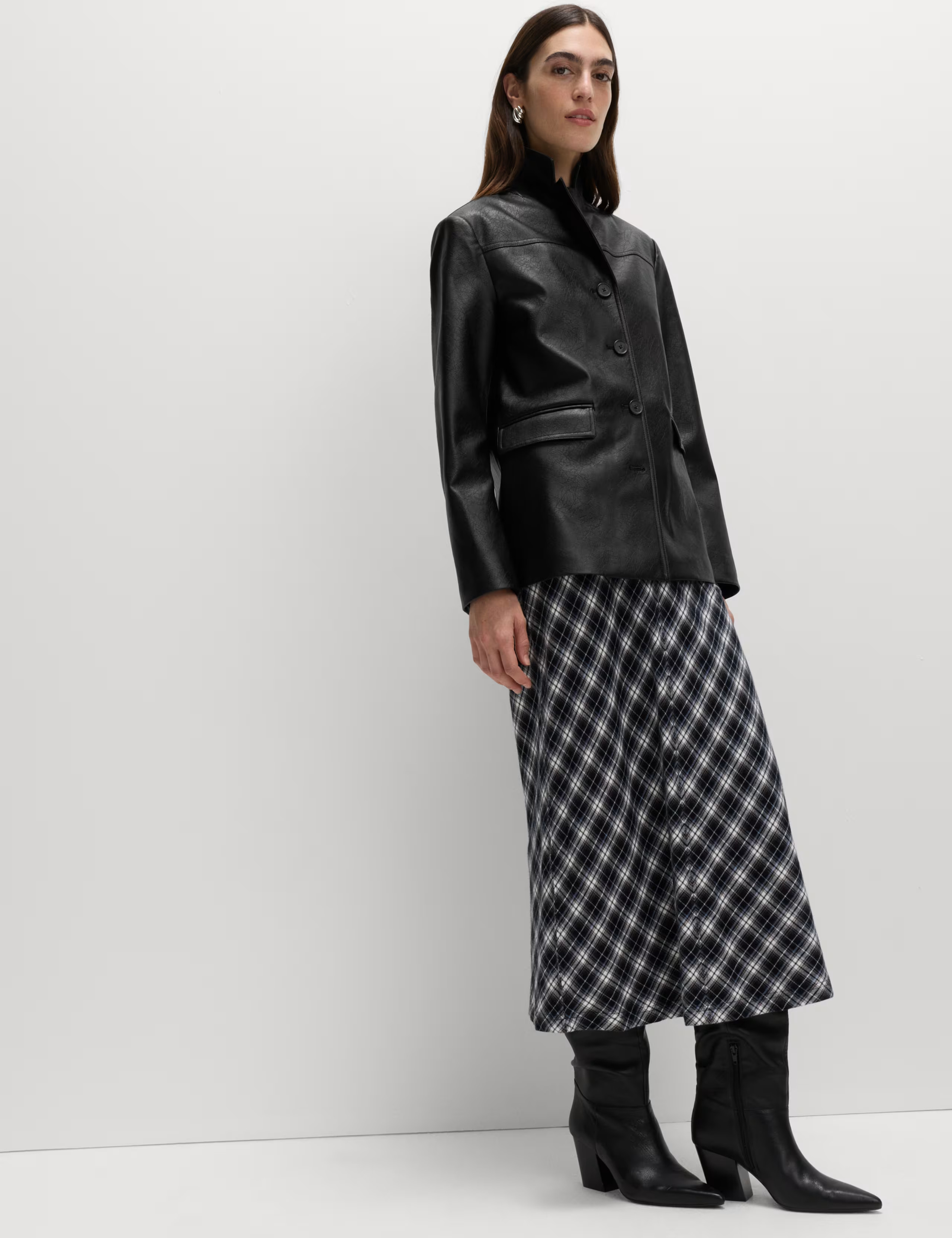 Cracked Single Breasted Blazer Coat | Marks & Spencer (UK)