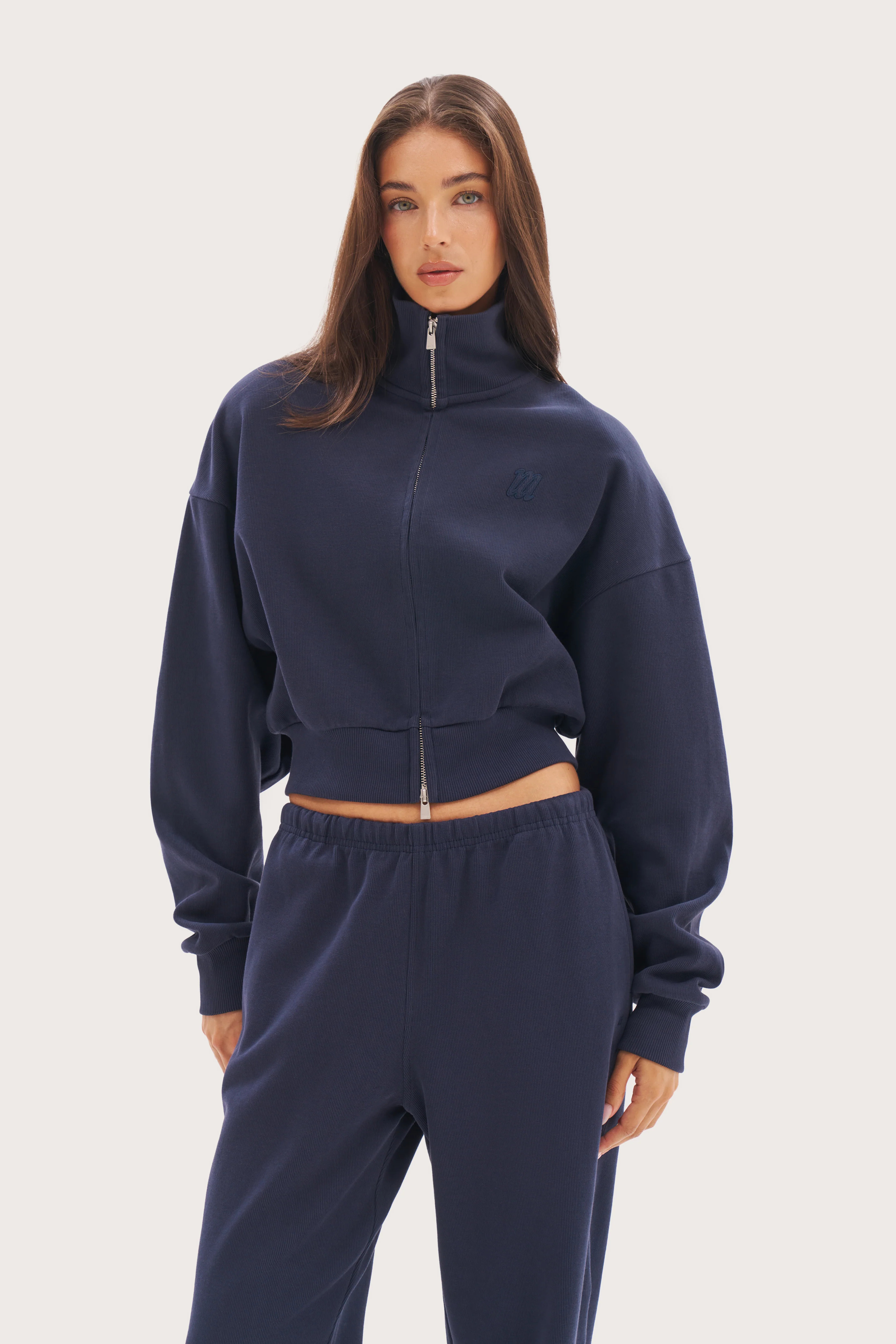 Maebe Daily Errands Double Zip Through - Navy | Maebe UK