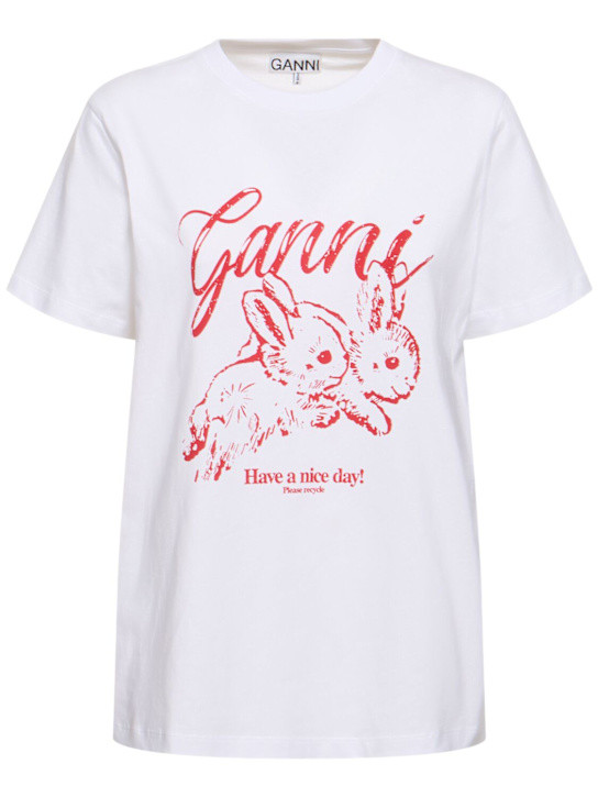 Bunnies basic jersey relaxed t-shirt | Luisaviaroma