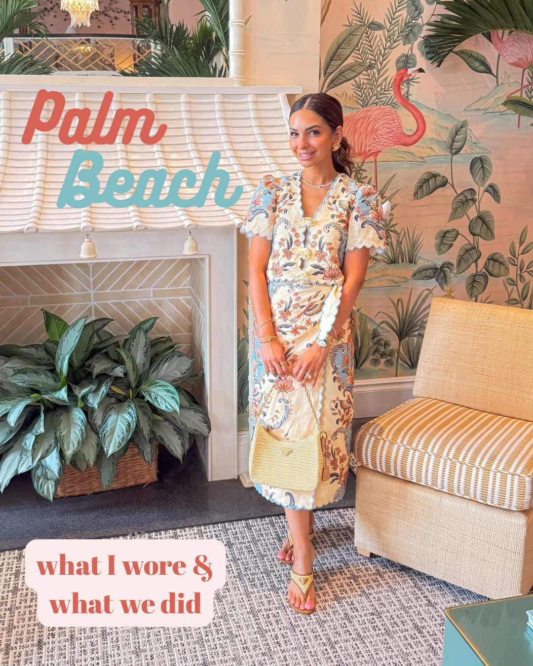Outfits I wore in Palm Beach! Linked everything in this post for you!

Itinerary:
Where we stayed: we stayed at the White Elephant and it our suite was spacious and pretty, only complaint was the pool was so tiny and not a great place to hang 

Day 1- arrivals and dinner at Buccan
Day 2- lunch and shopping on Worth Ave, lunch at pizza Al fresco, dinner at Echo Asian was amazing! Drinks at Cucina
Day 3- spa day at The Breakers, coffee shop, bingo and apps at The Colony, dinner at Renato
Day 4- workout at Higher Order, lunch at Lola at our hotel, departures! 

Palm beach outfits, what we did & what I wore!

#LTKTravel