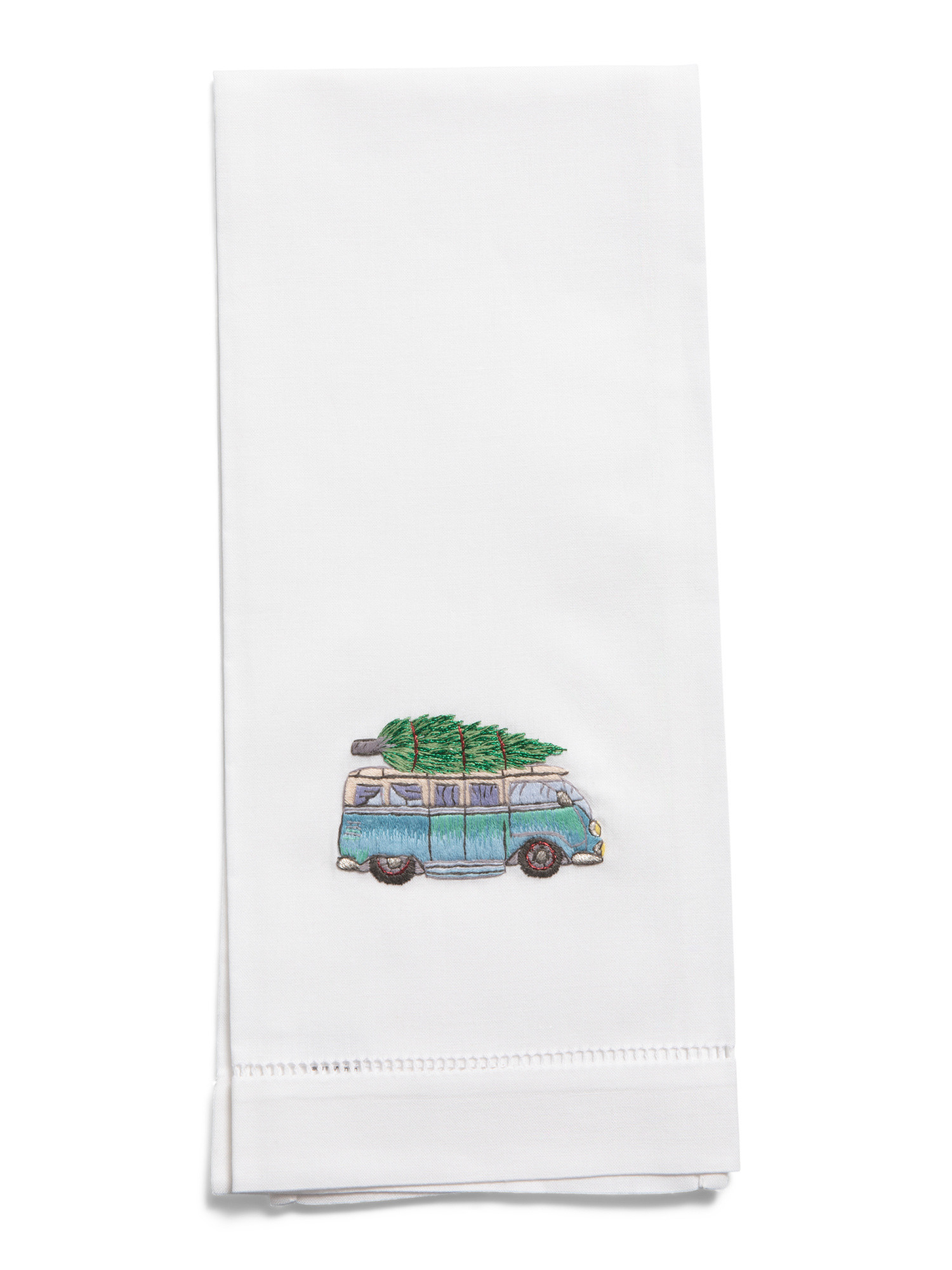 Hand Embroidered Volkswagen Bus Hand Towel | Bed & Bath | Marshalls | Marshalls