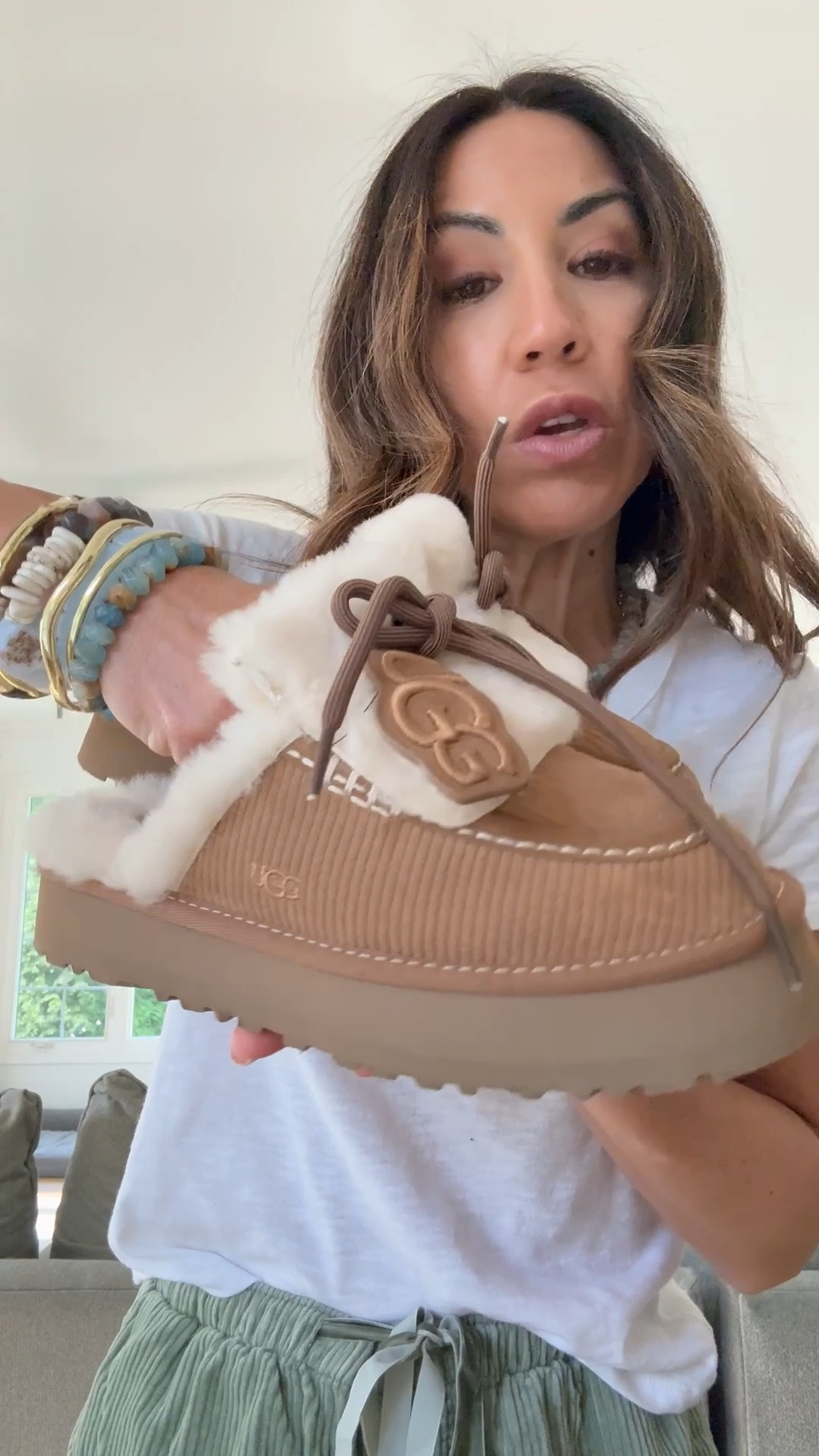 Size up in these Uggs. Ugg, clogs. Jewelry code HOUSEOFLEO20