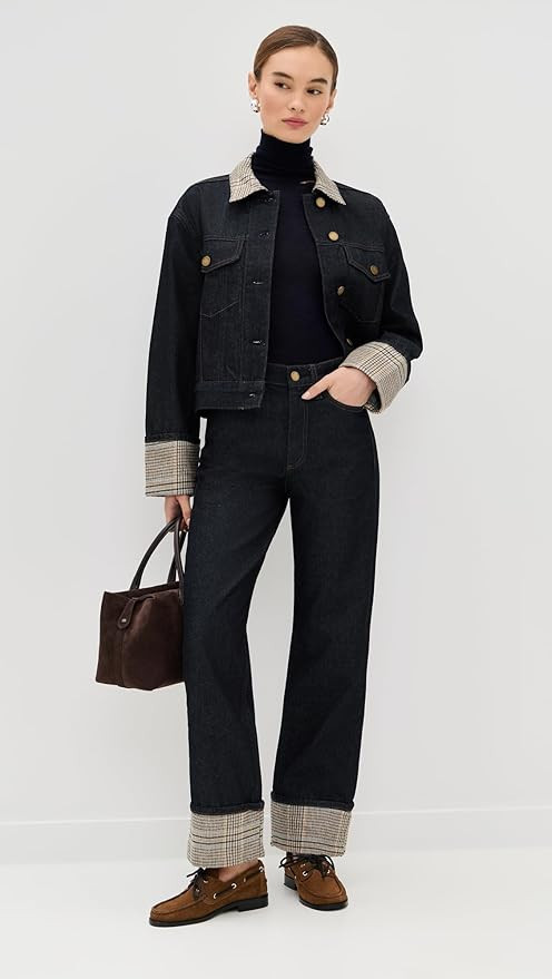 rag & bone Women's Harriet Denim Trucker Jacket | Amazon (US)