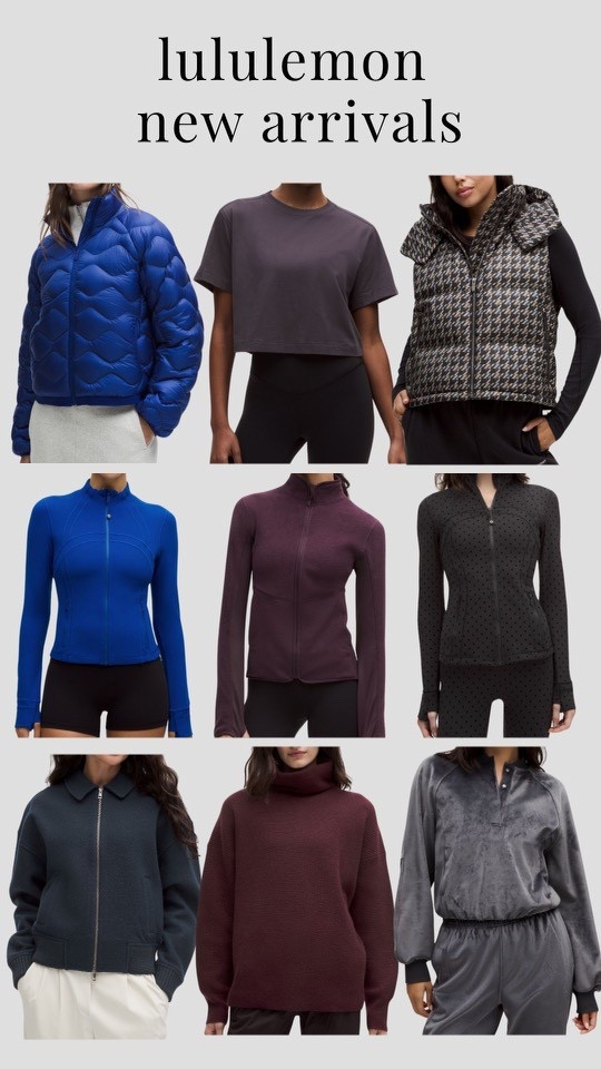 Lululemon new arrivals 😍 

#LTKCyberWeek #LTKootd #LTKActive