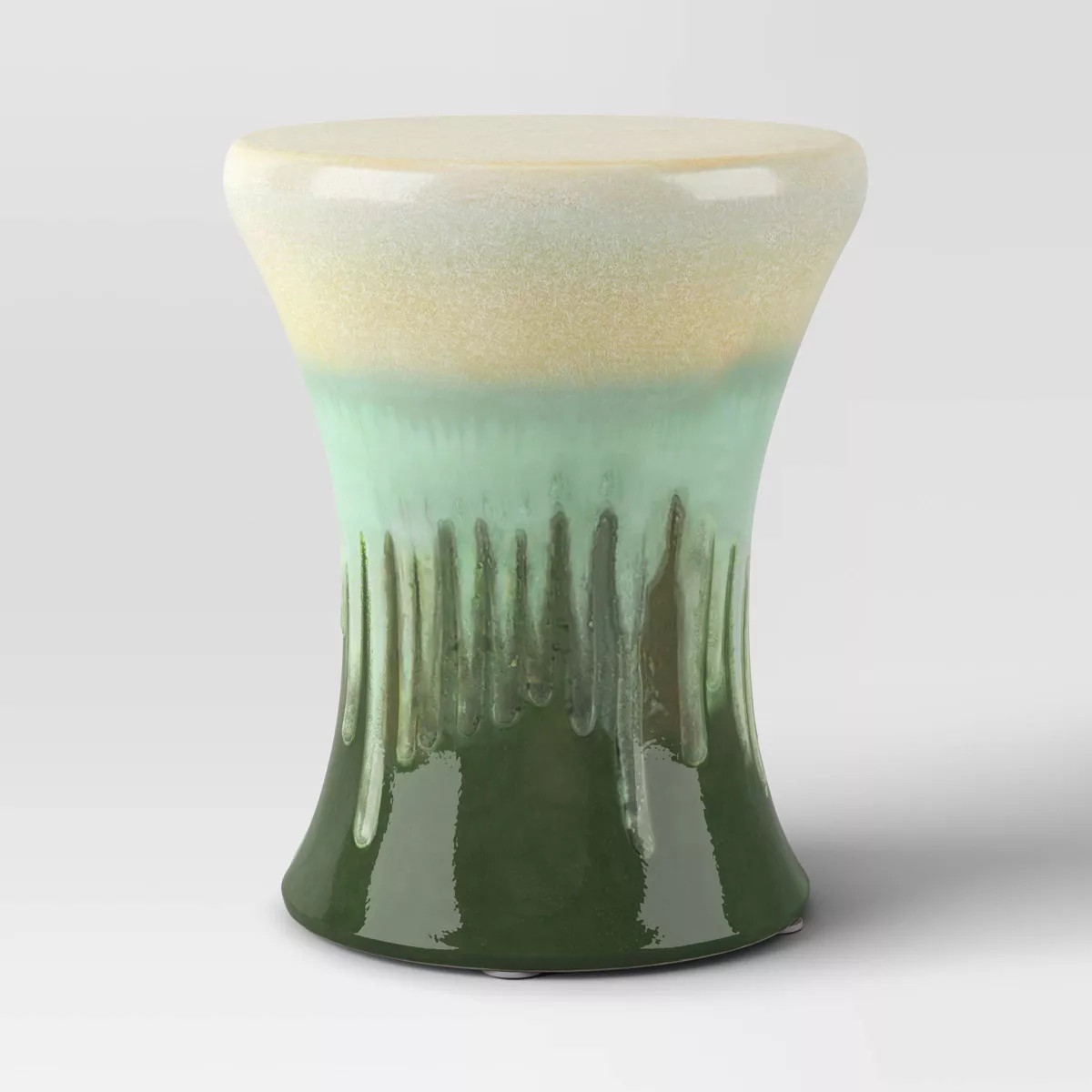 Glazed Ceramic Accent Table Green - Threshold™ | Target